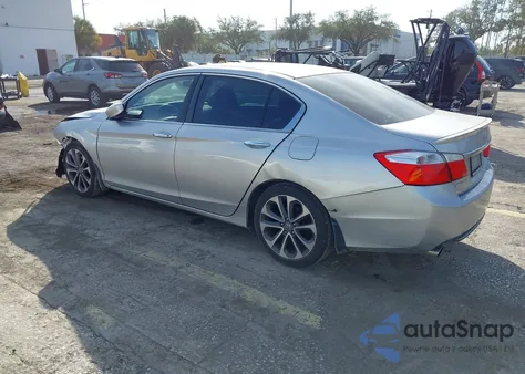 2015 Honda Accord Sport z USA, uszkodzony, nr VIN 1HGCR2F51FA077305